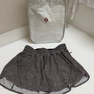 lululemon Track That Short Women's Heathered Gray Athletic Shorts